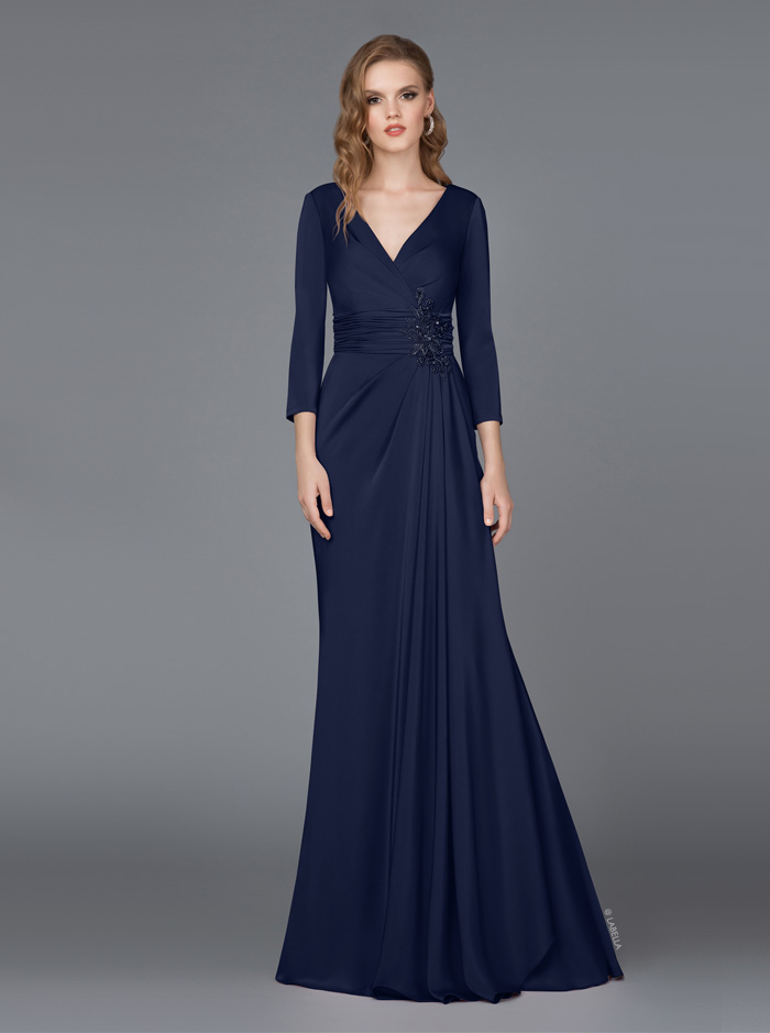 3059S Dress - Navy Blue (Gino Cerruti)